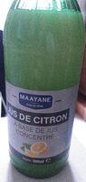Jus de citron