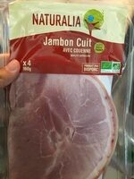 Jambon cuit avec couenne bio