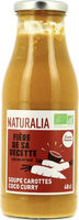 Soupe carottes coco curry
