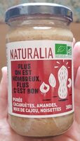 Purées cacahuètes, amandes, noix de cajou, noisettes
