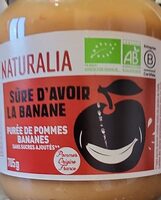 Purée pommes banane