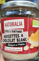 Pâte à tartiner noisettes & Chocolat blanc