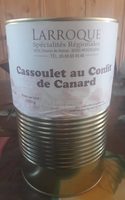 Cassoulet au confit de canard