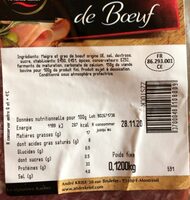 Saucisson Sec 12 Tran