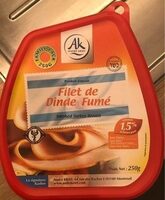 Filet de dinde fumee