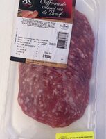 Chiffonnade salami sec de boeuf cacher