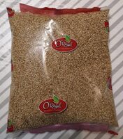 Grains de sésame doré