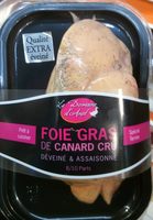 Foie gras de canard cru déveiné & assaisonné