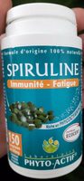 Spiruline Bio 100% Naturelle 150 Comprimés Phyto-actif