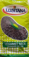 Lusitana Haricots Noirs Secs 1Kg