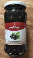 Olives noires entières