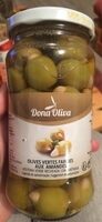 Olives vertes farcies aux amandes