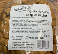 Línguas de Gato - Langues de chat