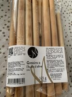 Gressins à l’huile d’olive