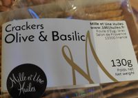 Crackers Olive & Basilic