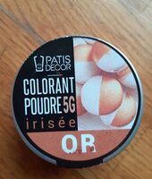 Colorant poudre