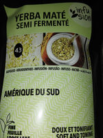 Thé Maté Yerba semi fermenté