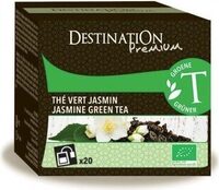 Thé Vert De Chine Au Jasmin Bio - 20 Sachets - Destination Bio