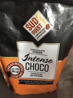 Intense choco, chocolat en poudre
