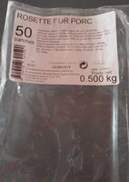 Rosette pur porc
