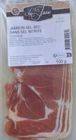 Jambon sec sans nitrite
