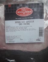 Jambon cuit supérieur sans couenne