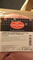 Jambon superieur cuit au bouillon