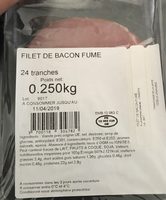 Filet de bacon fume
