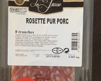 Rosette pur porc