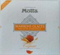 9 marron Glacés au cognac 180g