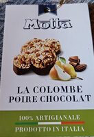 La colombe poire chocolat