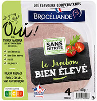 Jambon Bien Élevé 4 tranches