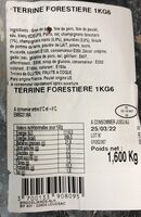 Terrine forestière