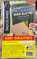 La Mousse Pur Canard bien élevée (+25% gratuit)