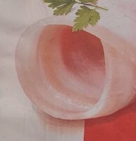 Jambon cuit supérieur avec couenne