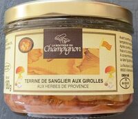 Terrine de sanglier aux girolles