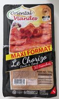 Oriental viandes chorizo 30 tranches