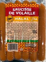 Saucisses de volaille Halal