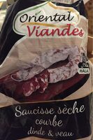 Saucisse seche  courbe