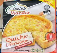 Quiche Lorraine aux lardons de volaille