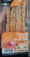 Les Clubs Salami épicé & fromage fumé