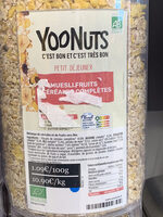 Muesli fruits cereales completes