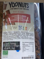 Carres choco fourres a la pate a tartiner