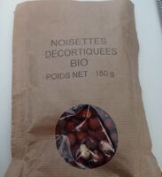 Noisettes décortiquées bio