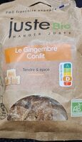 Le gingembre confit