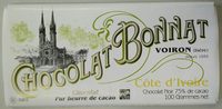 Chocolat noir 75% de cacao
