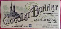 Chocolat fondant au café