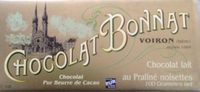 Chocolat lait au praliné noisettes