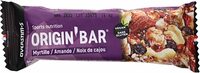 Origin’bar Myrtille/Amande/Noix de cajou