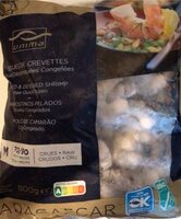 Queues de crevettes crues